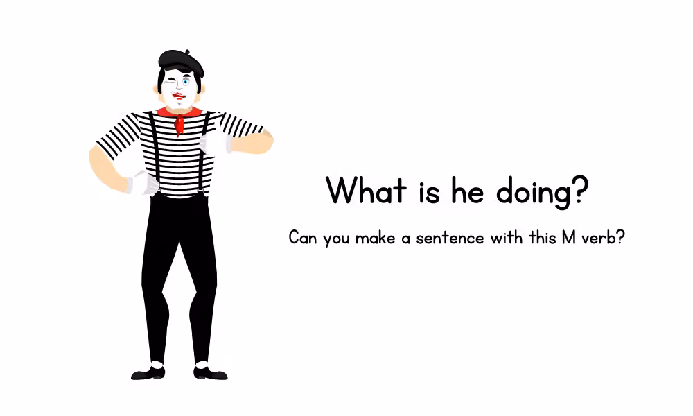 verbs that start with m