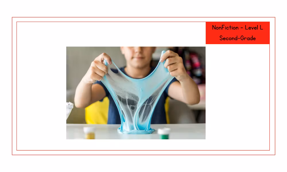 Make Fluffy Slime Short Reading Comprehension Story