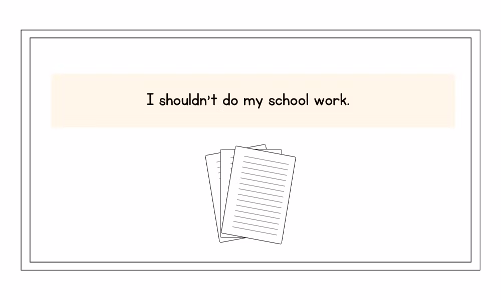 writing using modal verbs