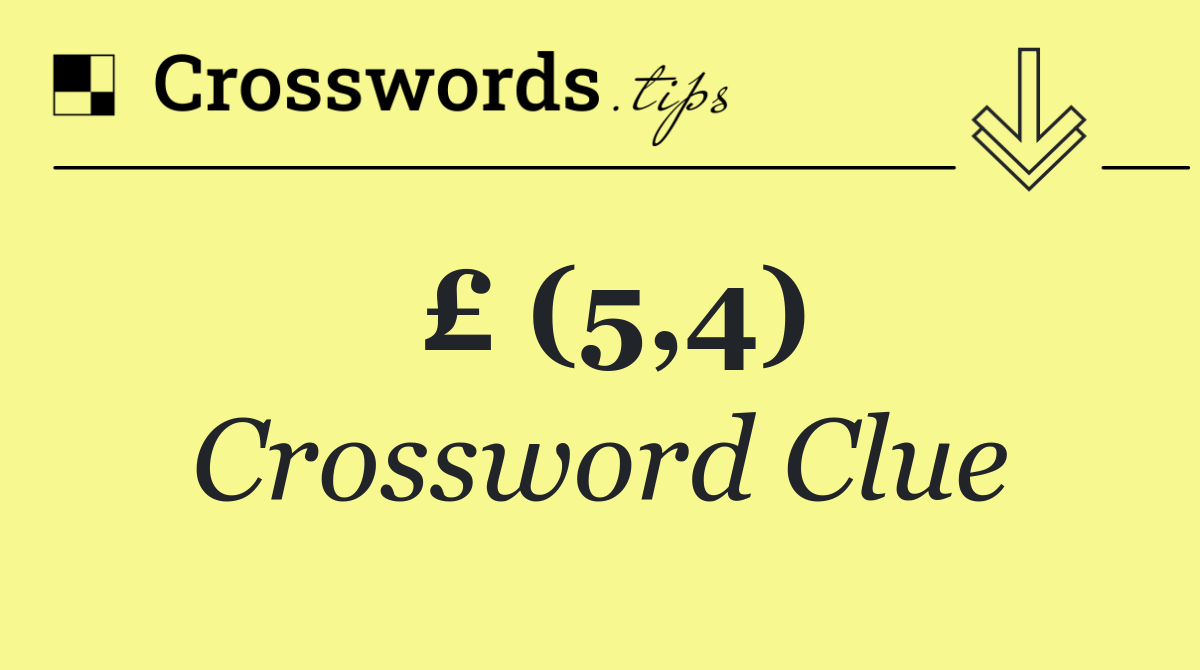 £ (5,4)