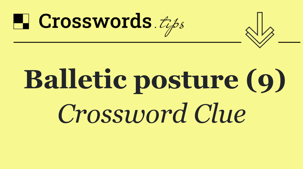 Balletic posture (9)