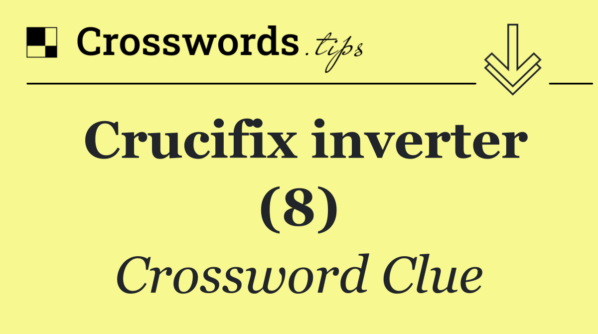 Crucifix inverter (8)
