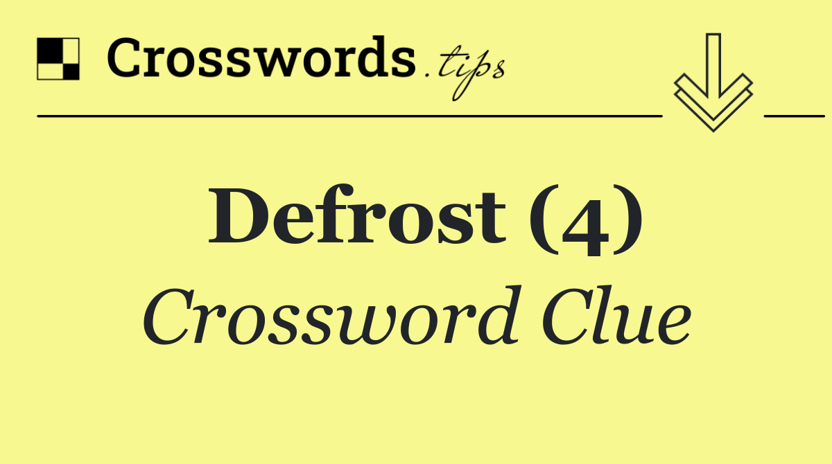 Defrost (4)