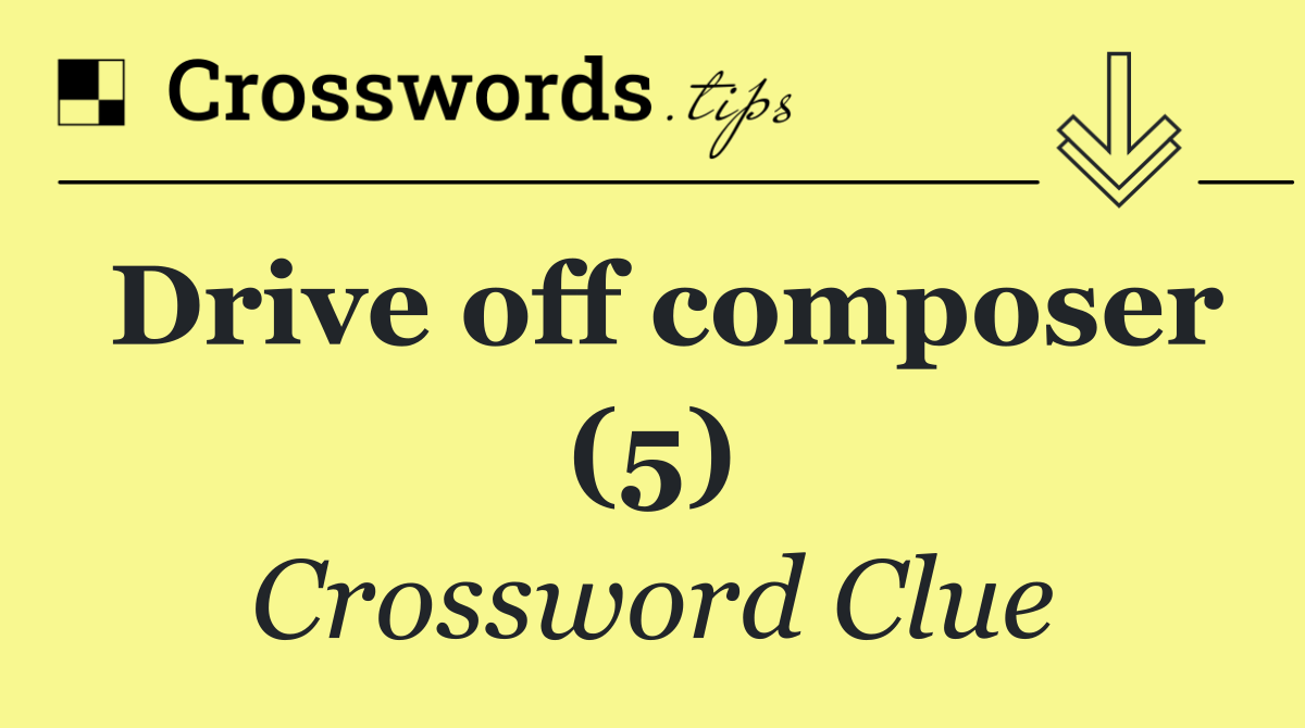 Drive off composer (5)