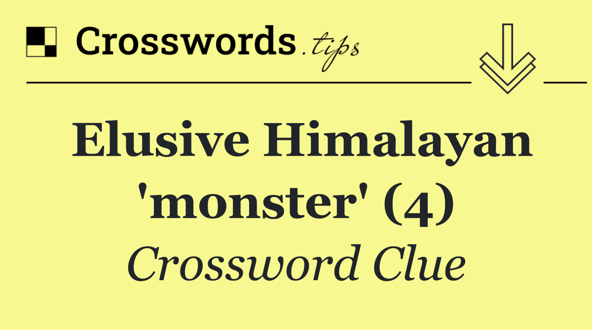 Elusive Himalayan 'monster' (4)
