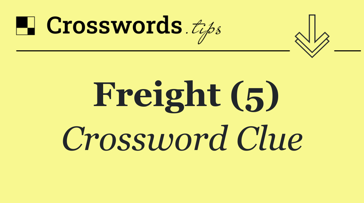 Freight (5)