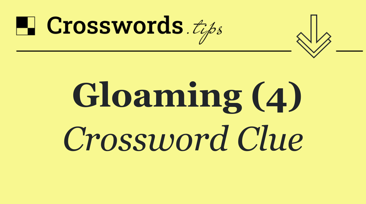 Gloaming (4)