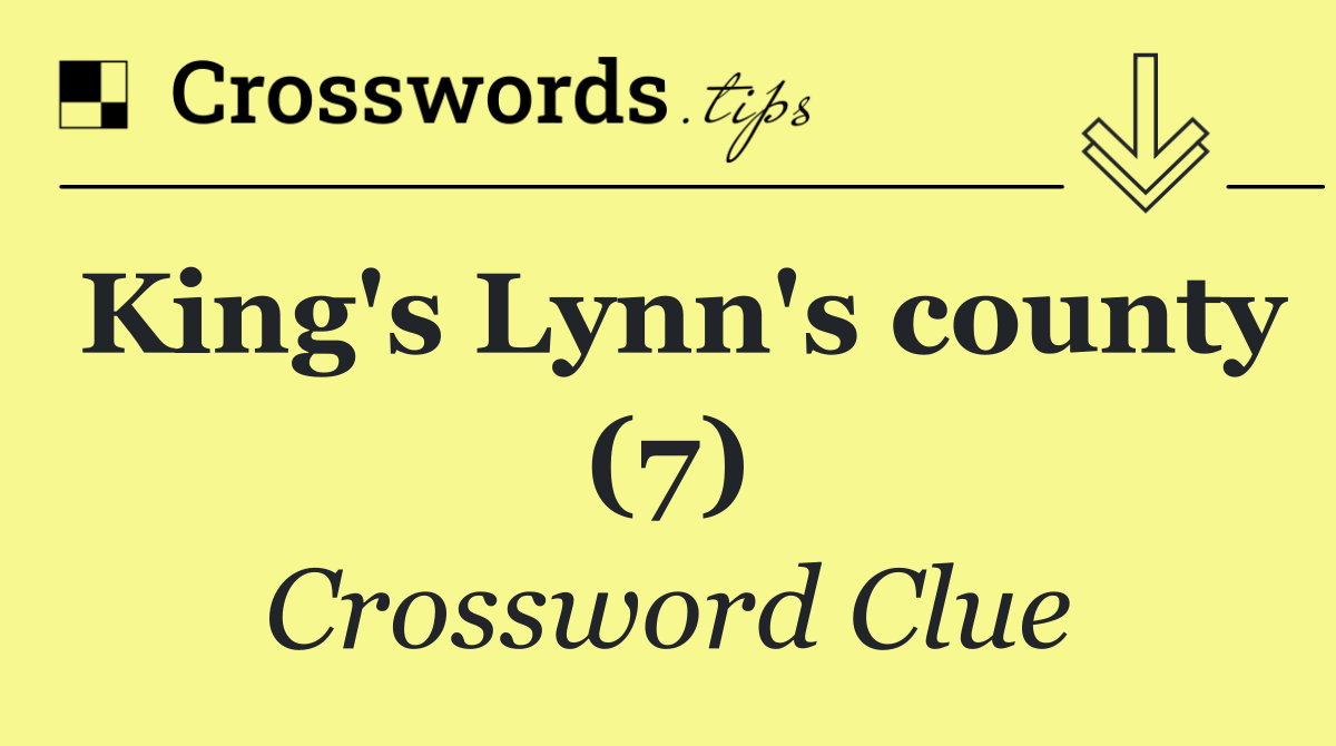 King's Lynn's county (7)