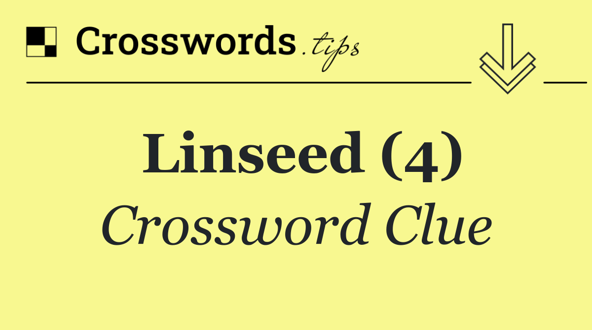 Linseed (4)