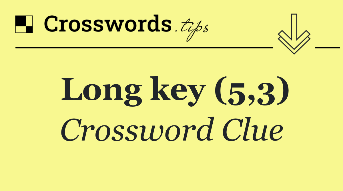 Long key (5,3)