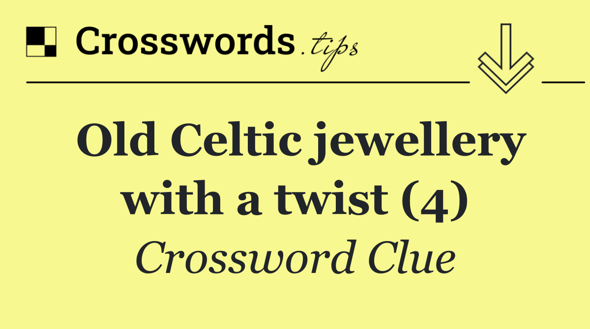 Old Celtic jewellery with a twist (4)