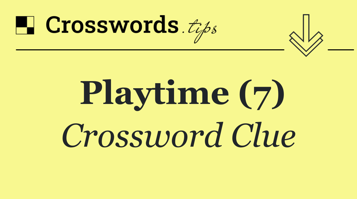 Playtime (7)