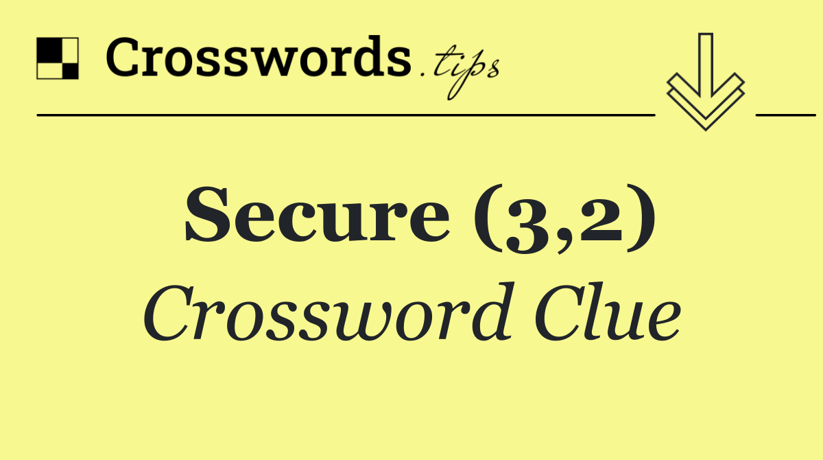 Secure (3,2)