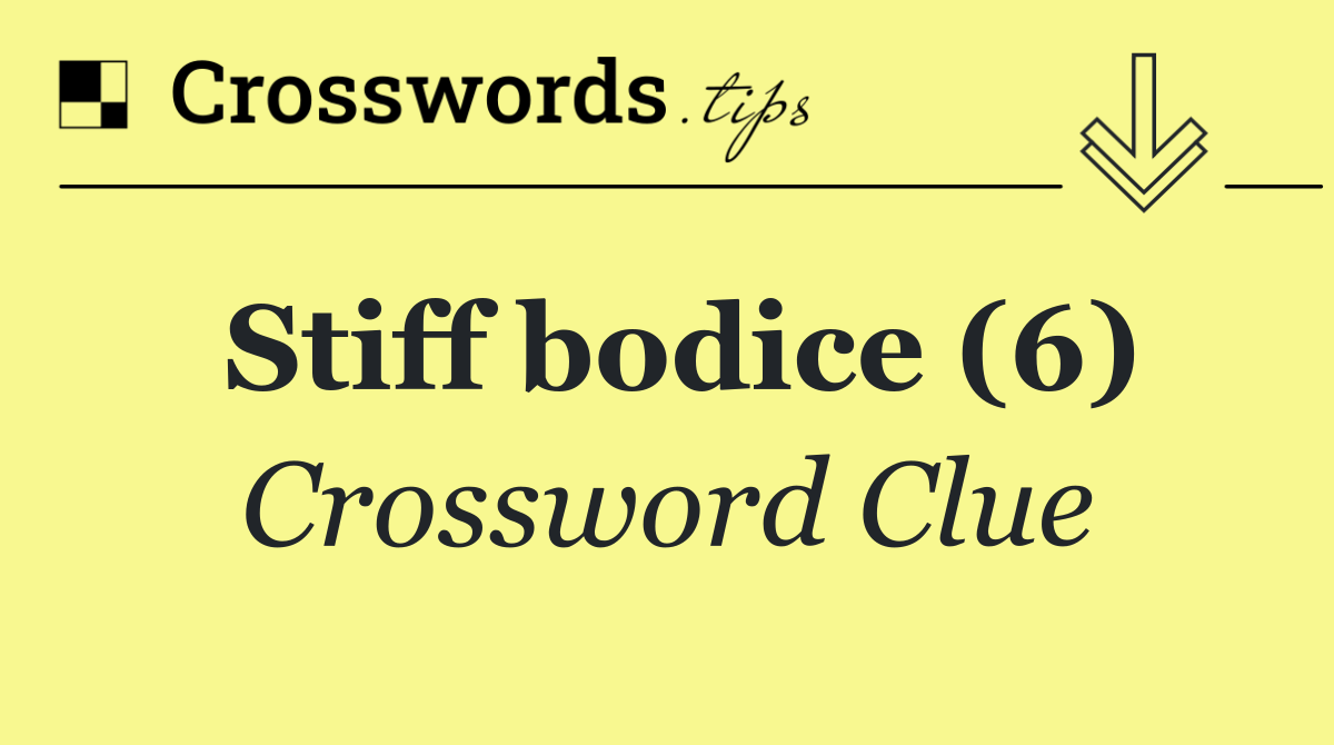 Stiff bodice (6)
