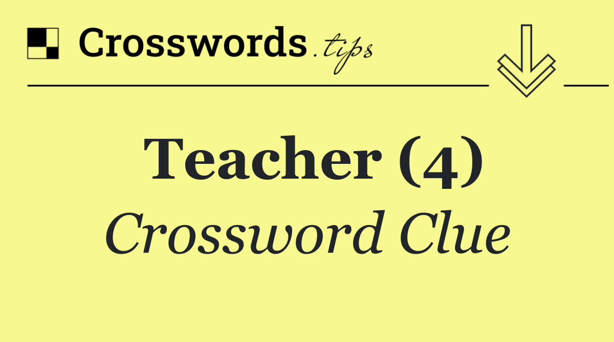 Teacher (4)