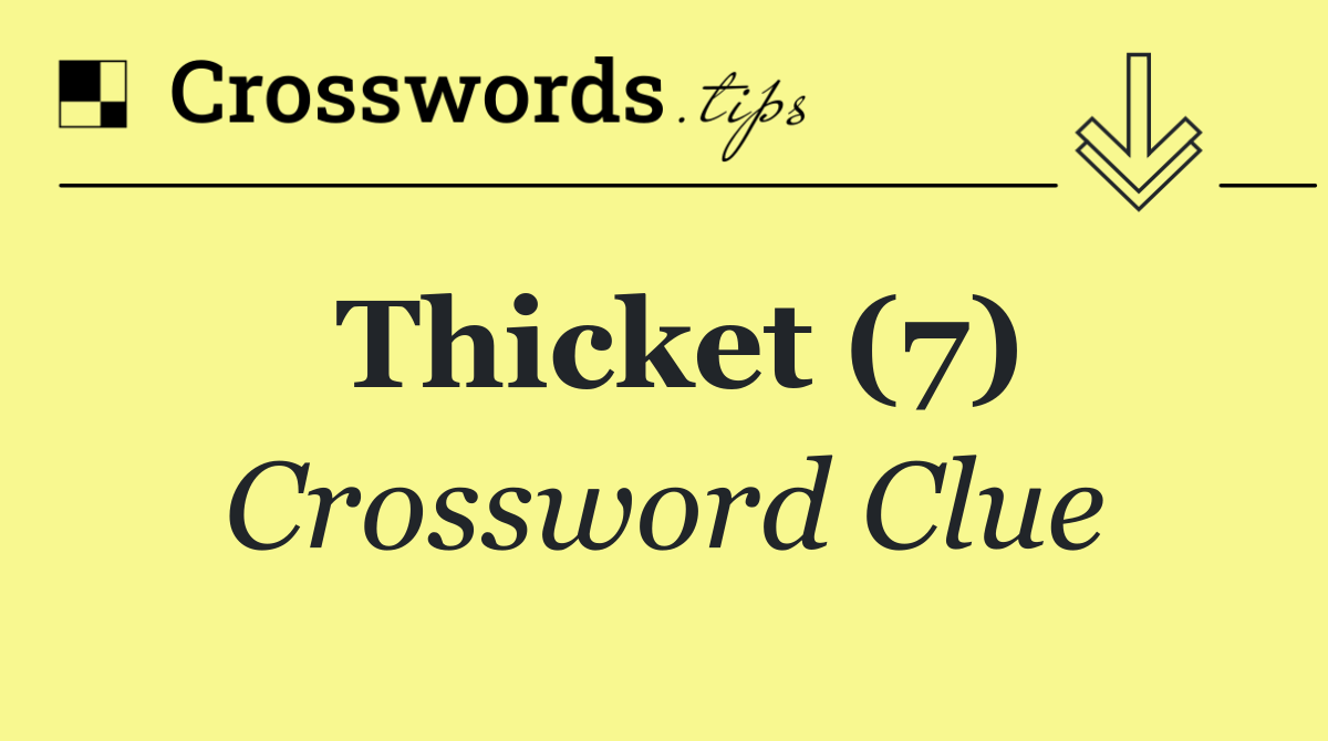 Thicket (7)