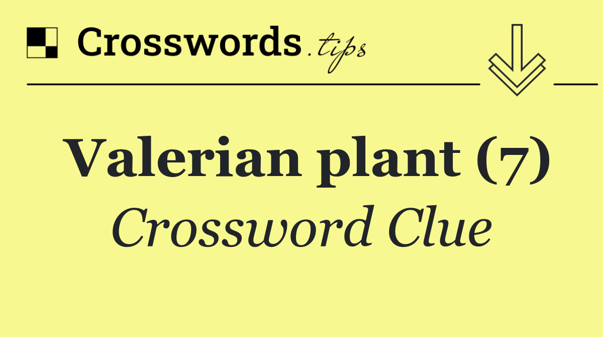 Valerian plant (7)