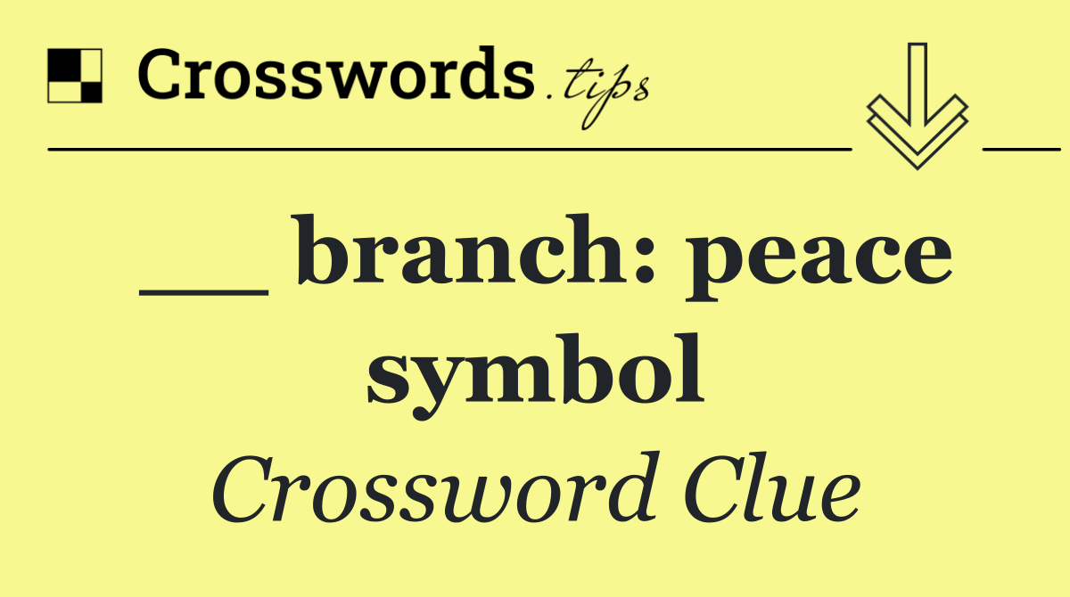 __ branch: peace symbol
