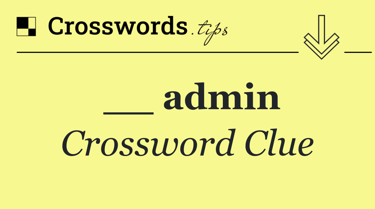 __ admin