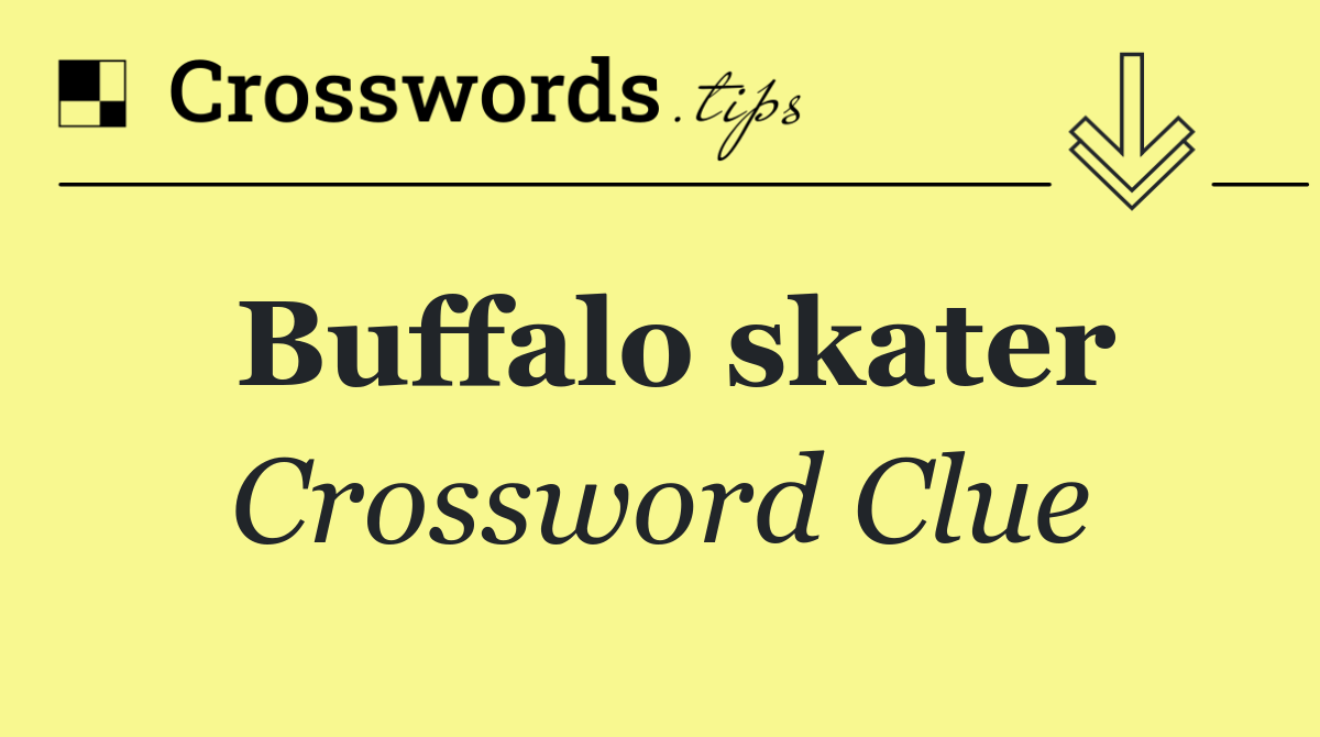 Buffalo skater