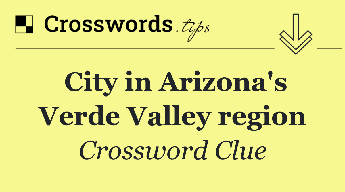 City in Arizona's Verde Valley region