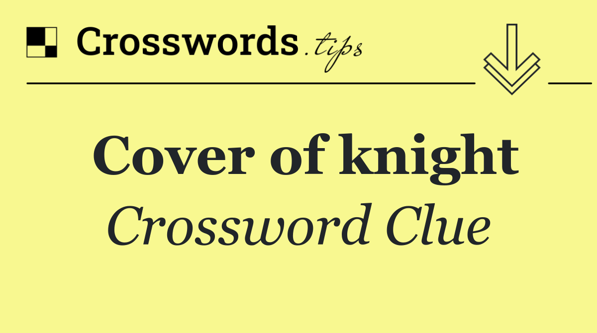 Cover of knight