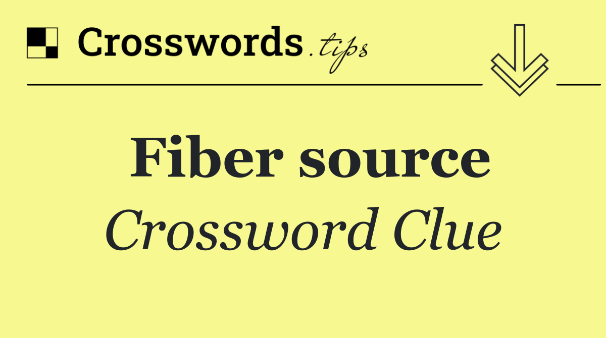 Fiber source