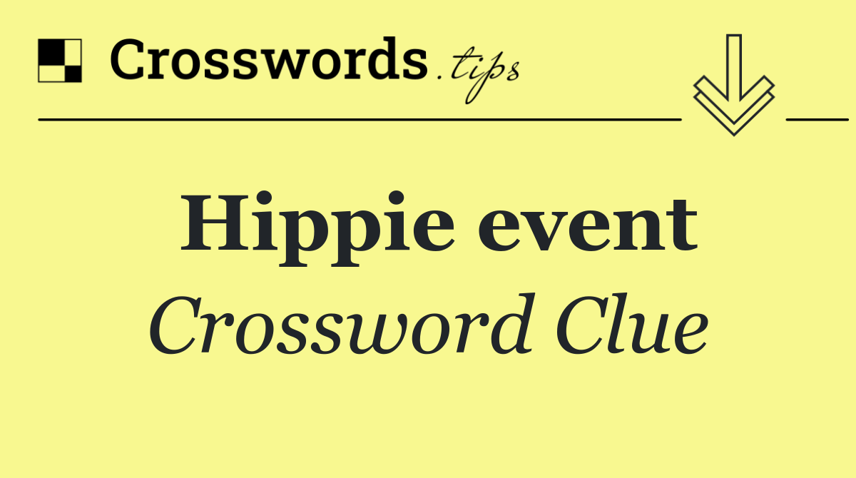 Hippie event
