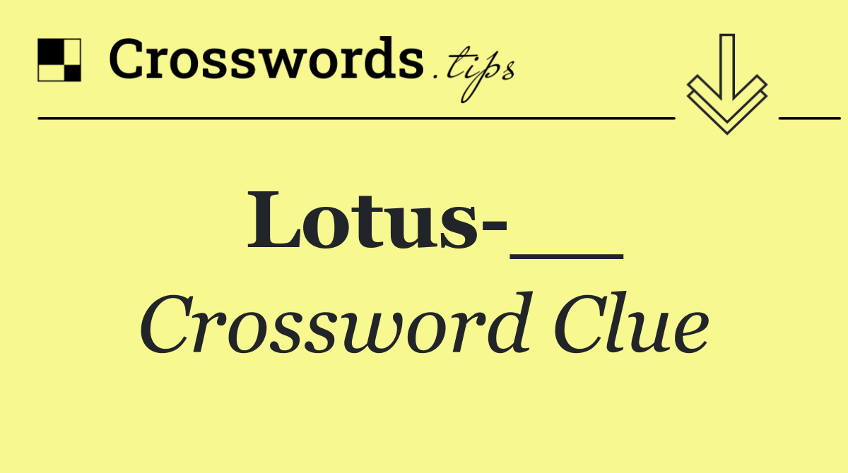 Lotus __