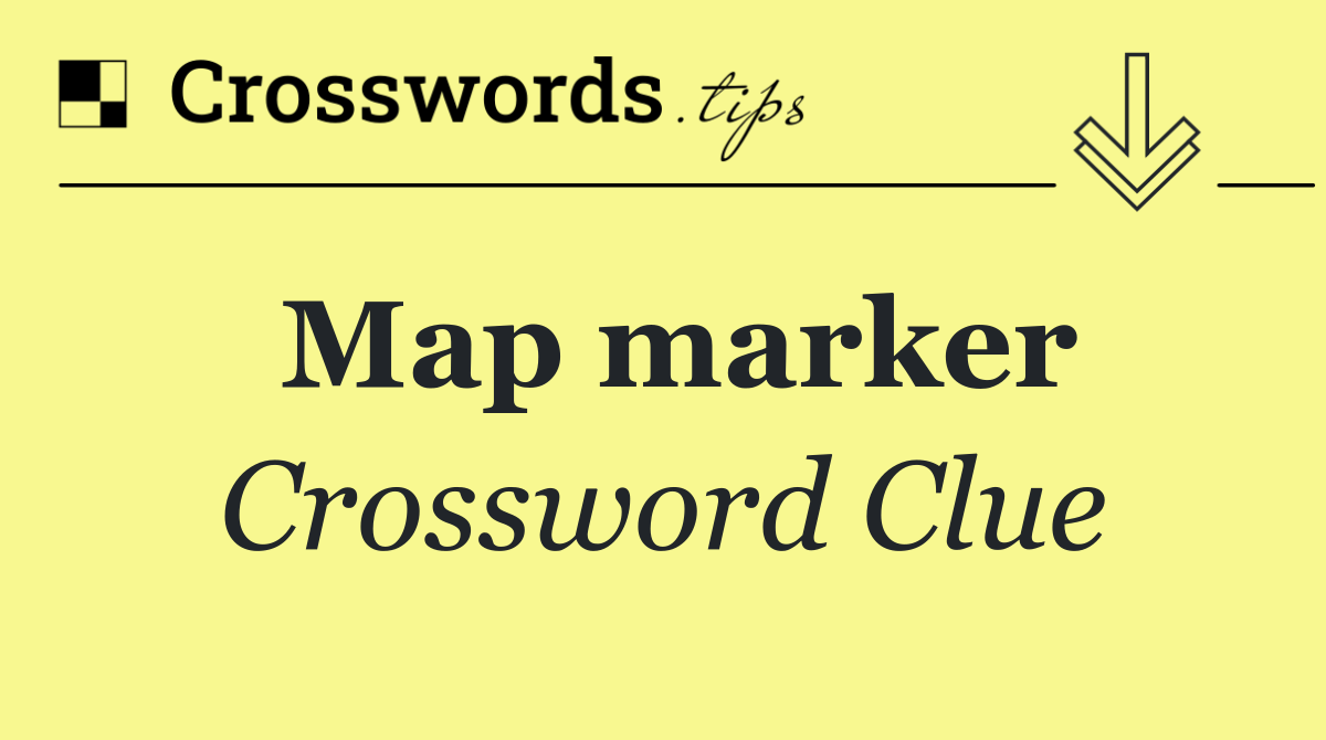 Map marker