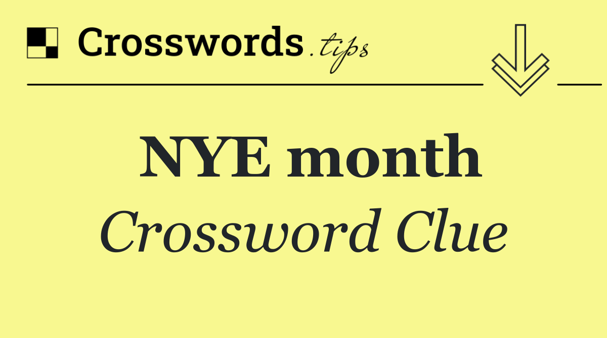 NYE month