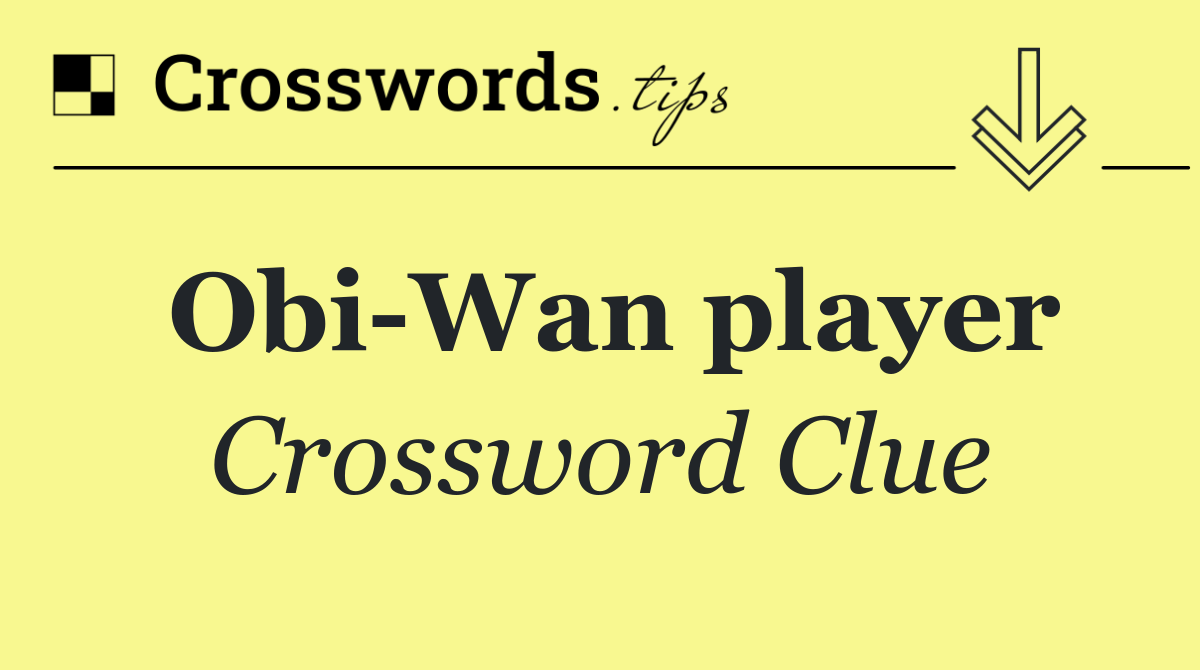 Obi Wan player