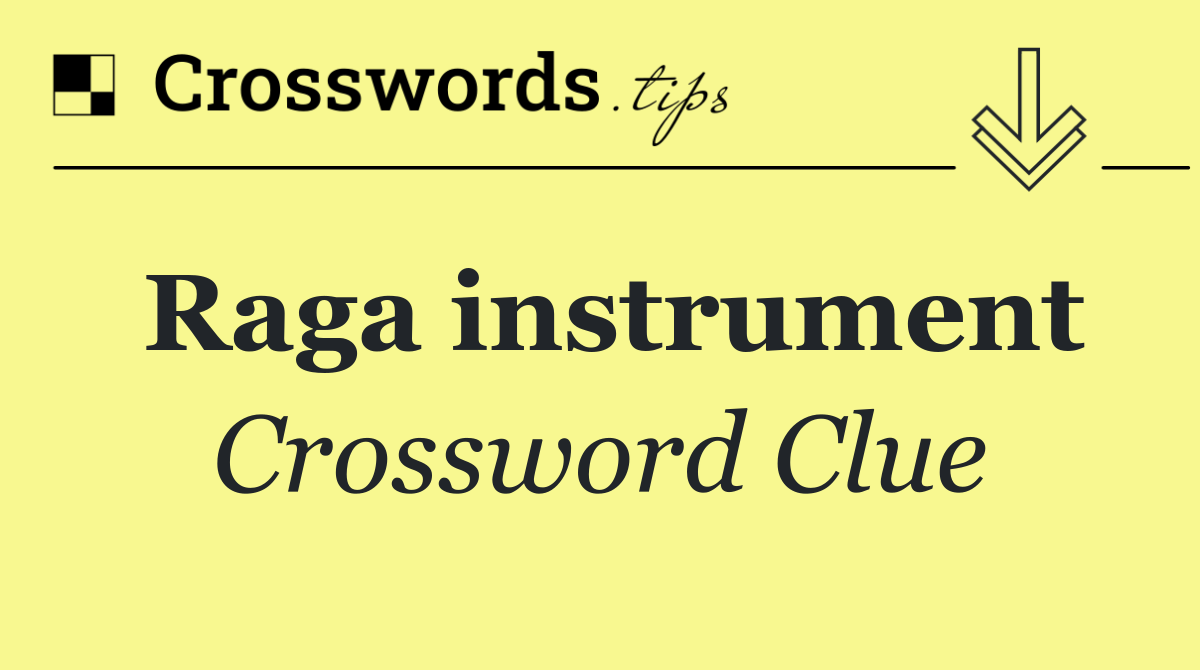Raga instrument
