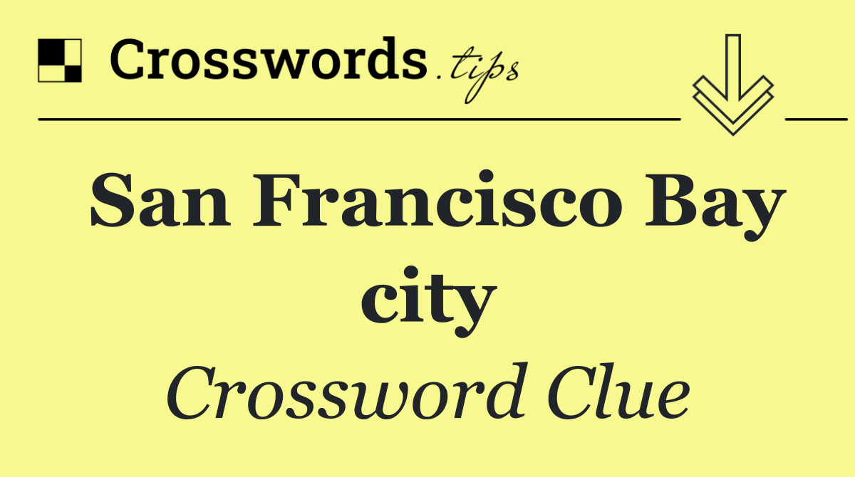 San Francisco Bay city