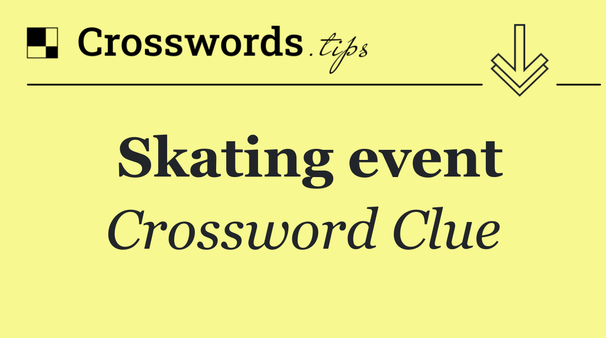 Skating event
