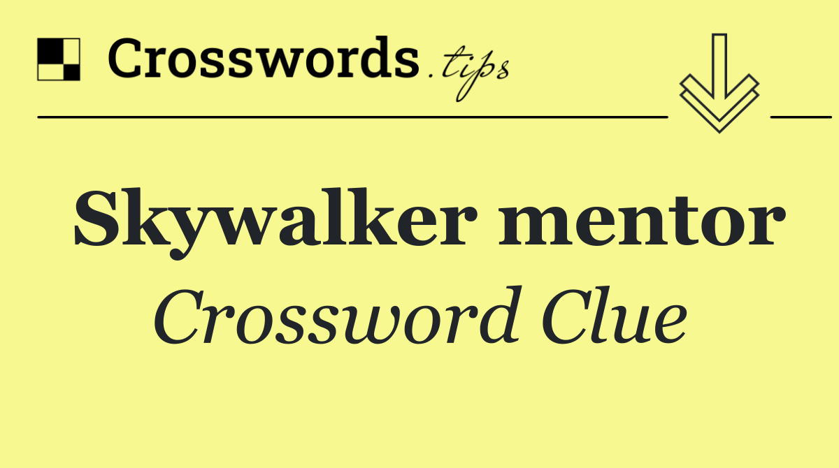 Skywalker mentor