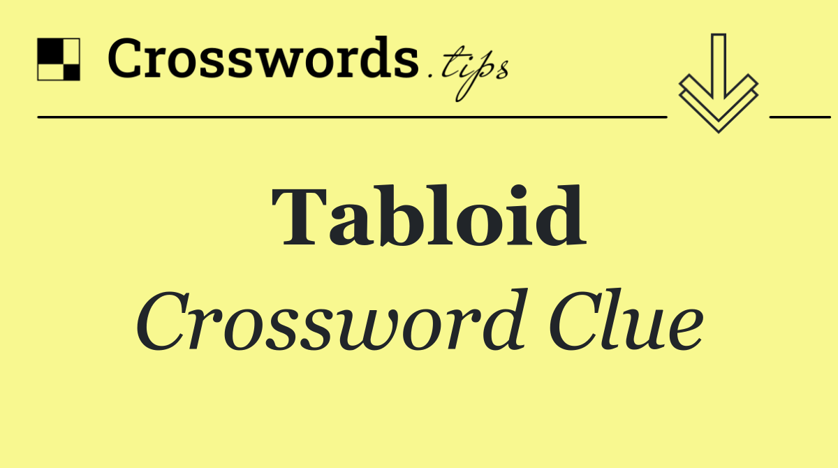 Tabloid