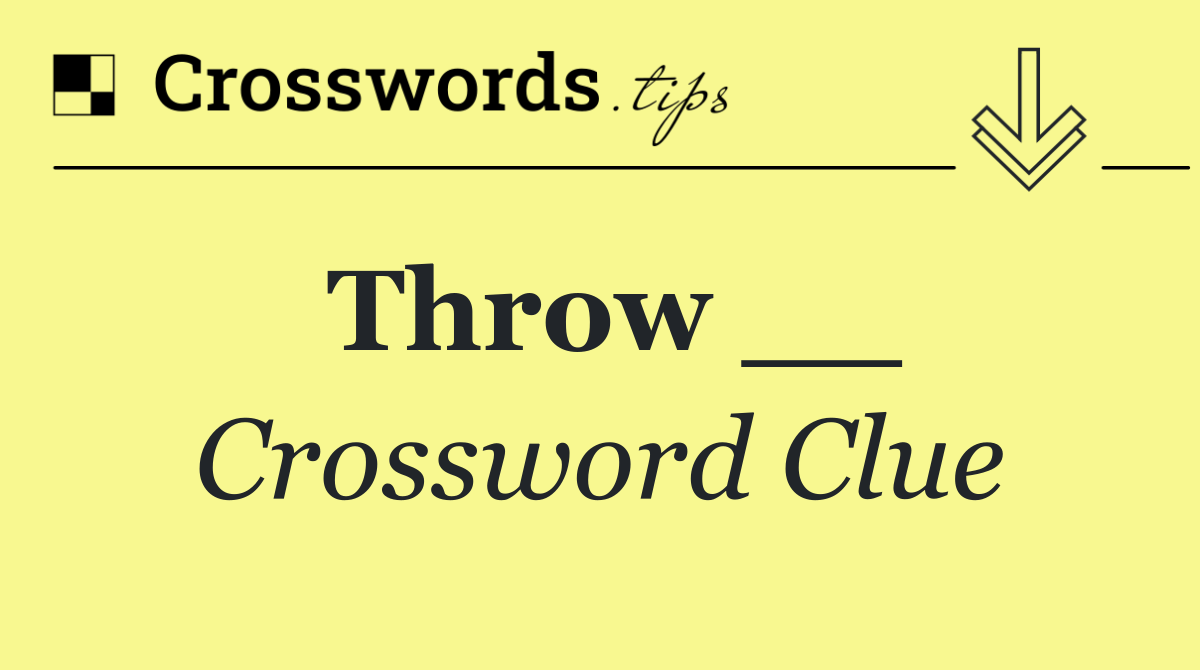 Throw __