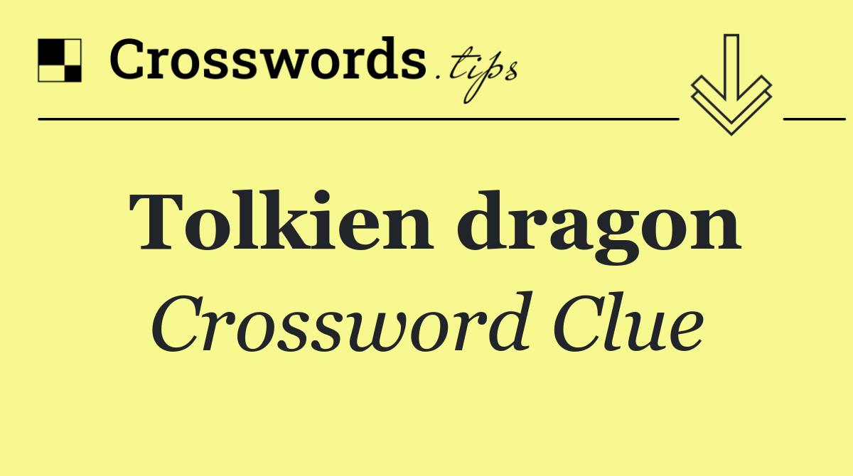 Tolkien dragon
