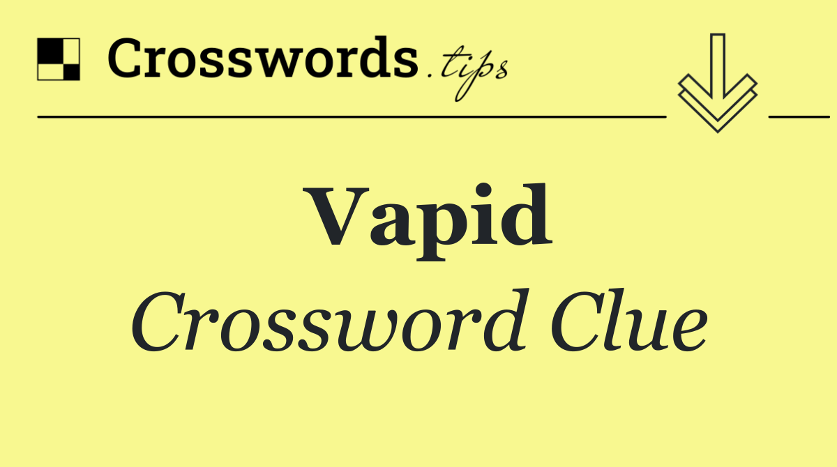 Vapid