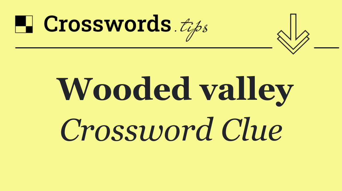 Wooded valley