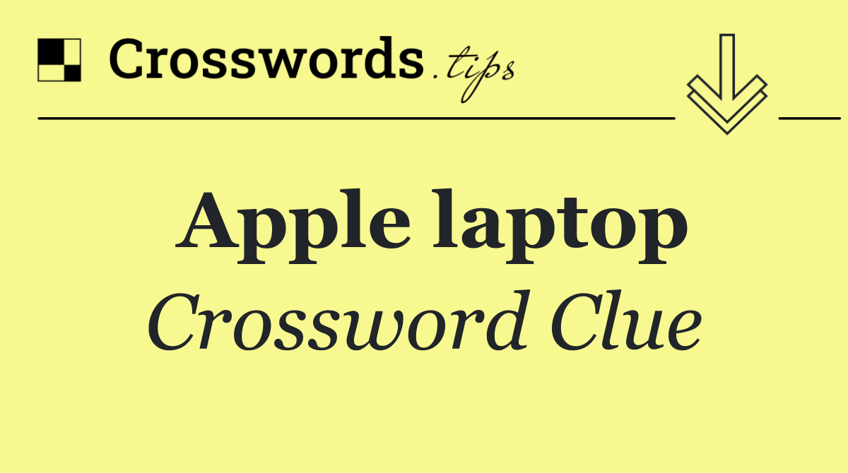 Apple laptop