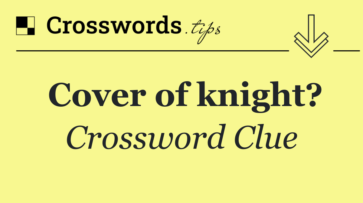 Cover of knight?