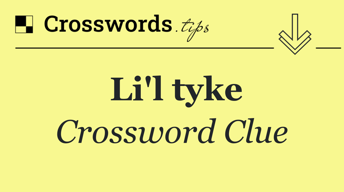 Li'l tyke