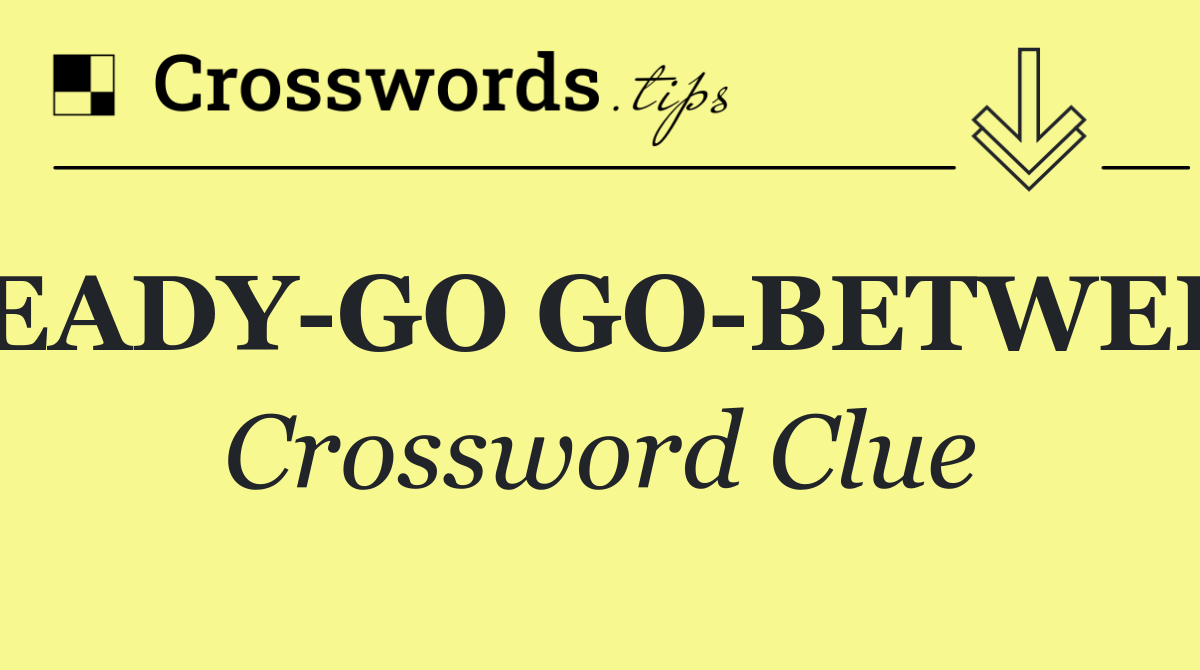 READY GO GO BETWEEN