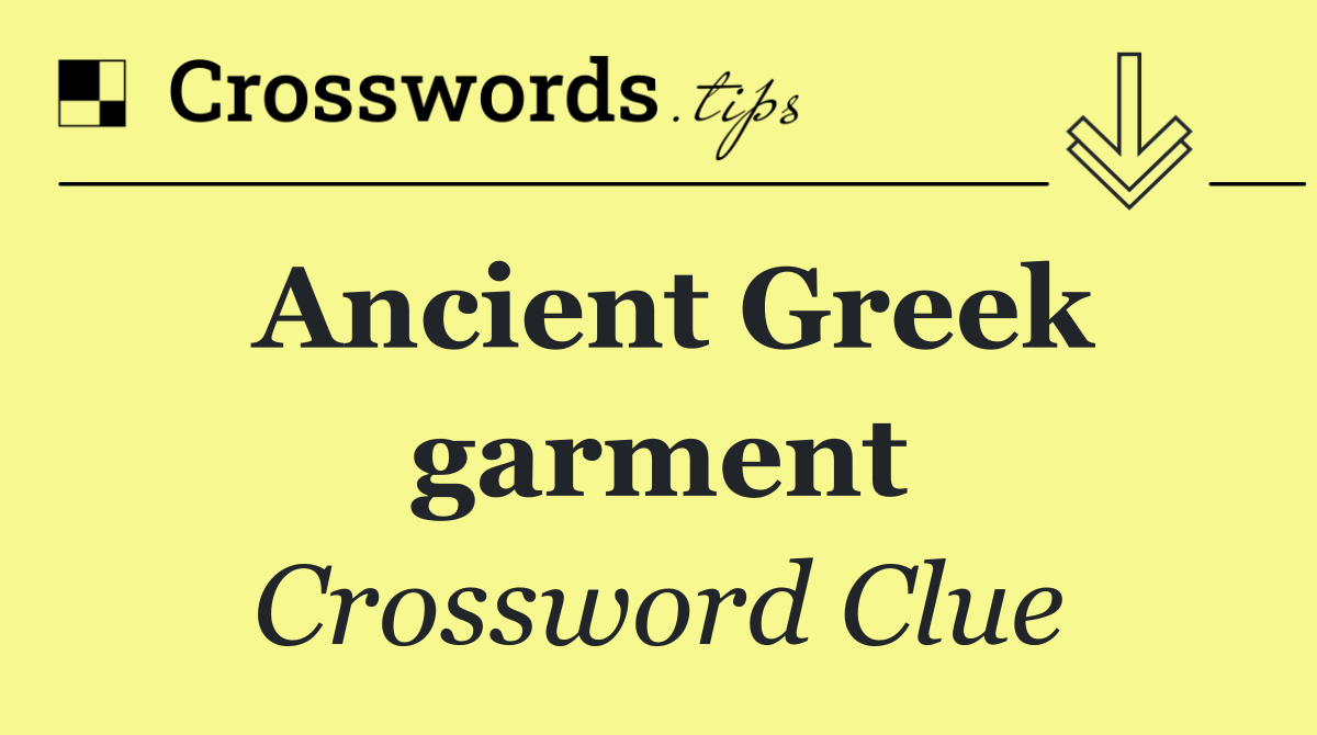 Ancient Greek garment