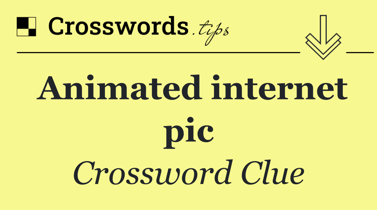 Animated internet pic