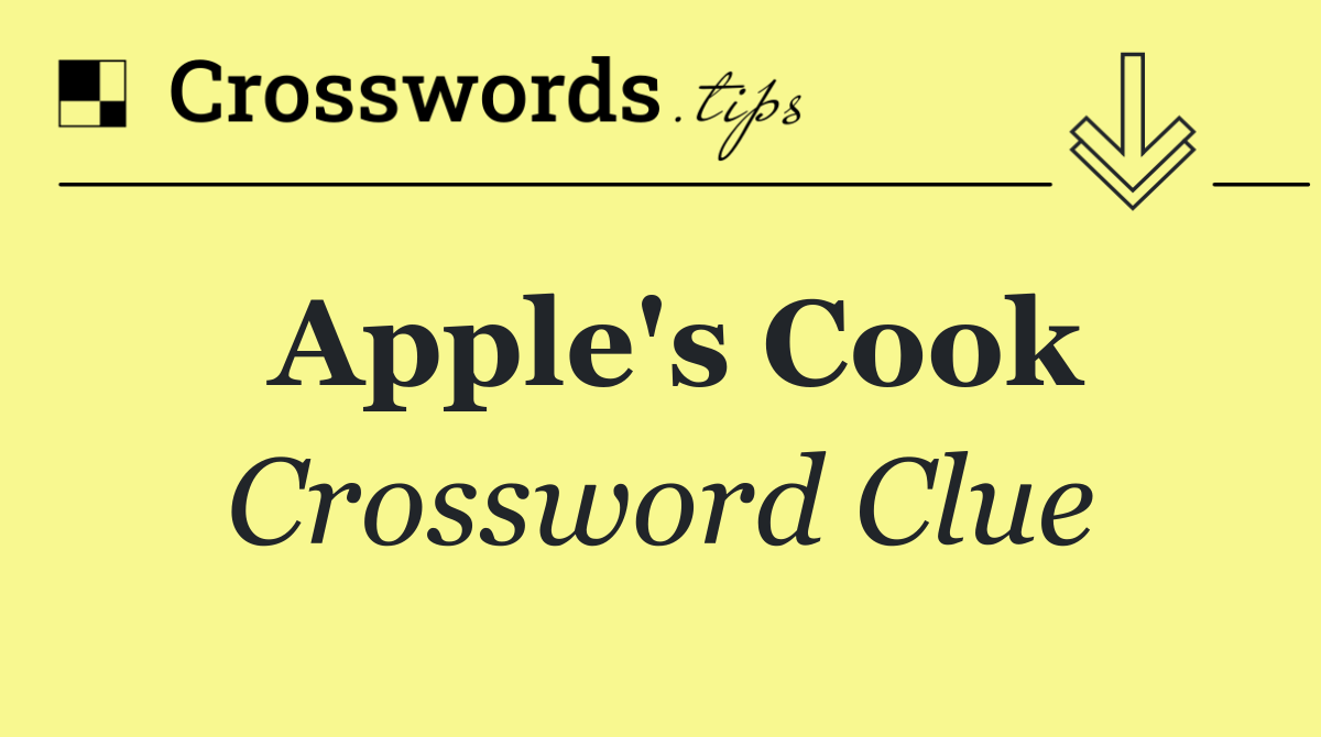 Apple's Cook