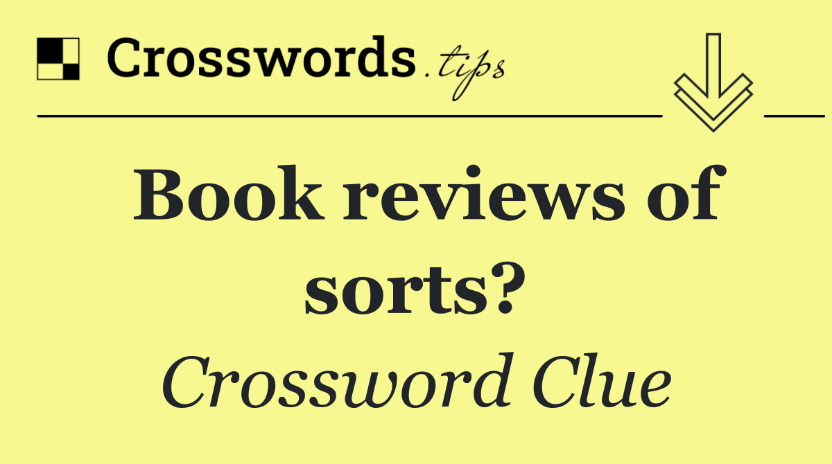 Book reviews of sorts?