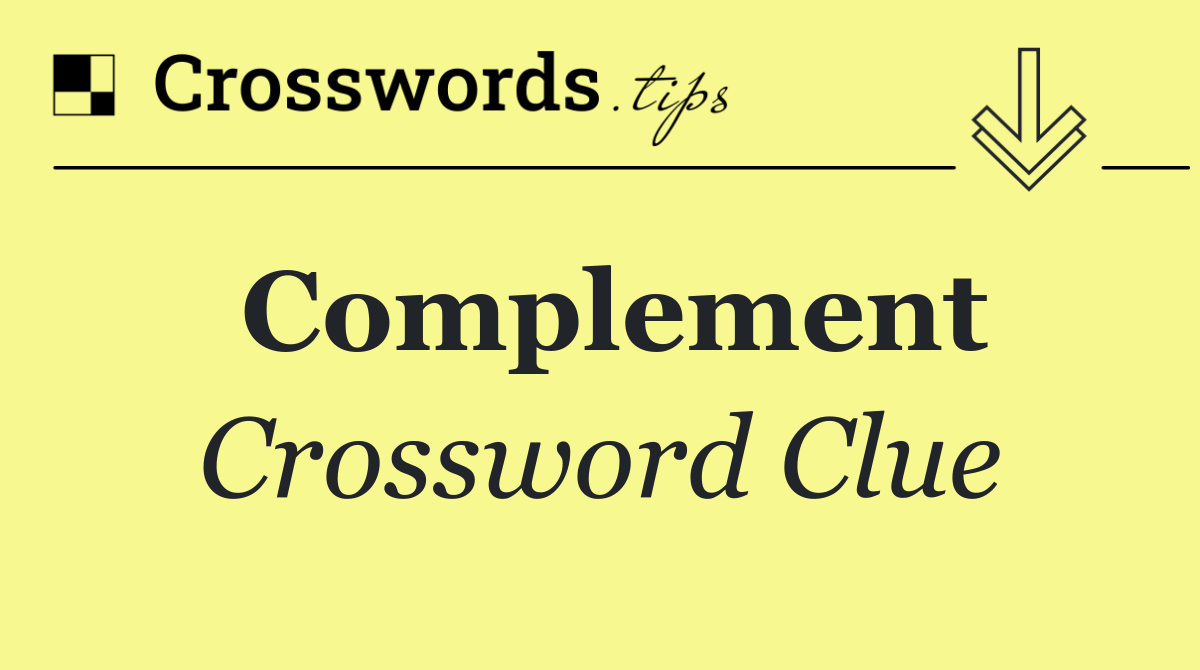 Complement
